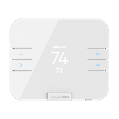 Smart thermostats and home security systems.