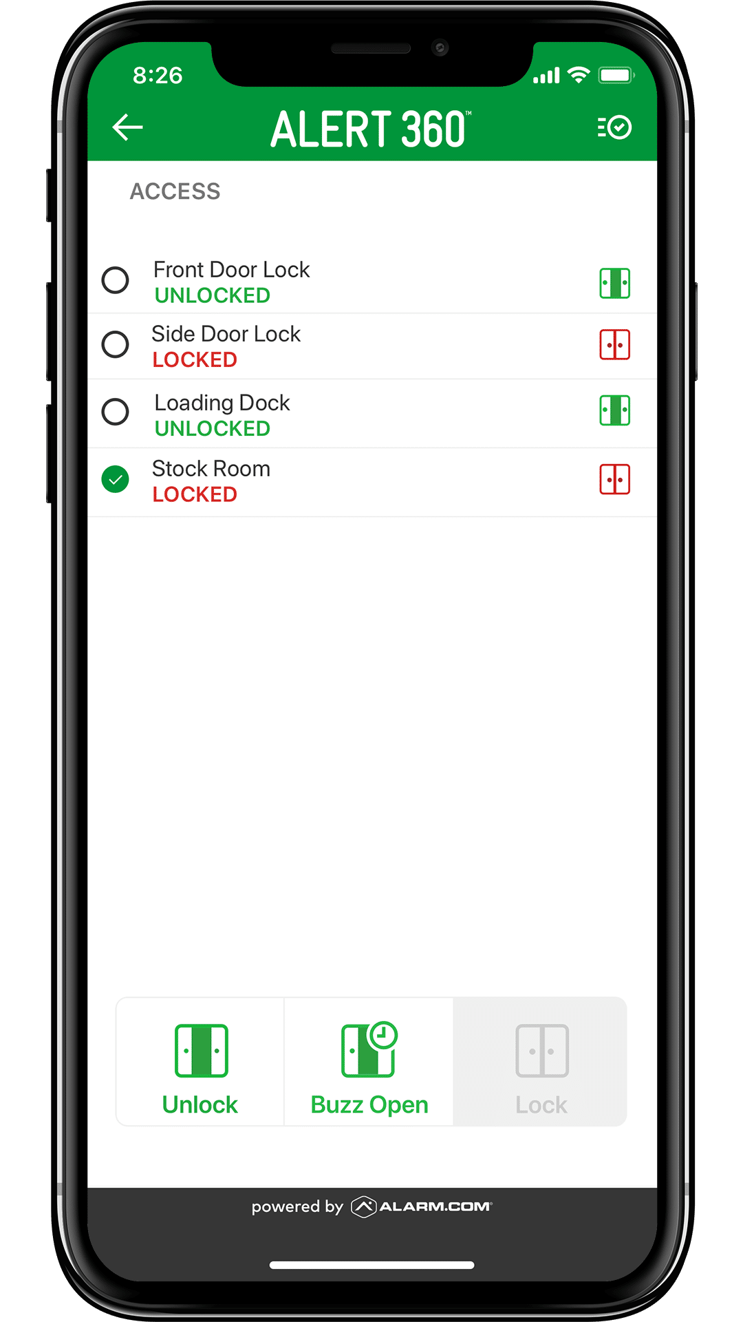 Commercial Access Control Alert 360