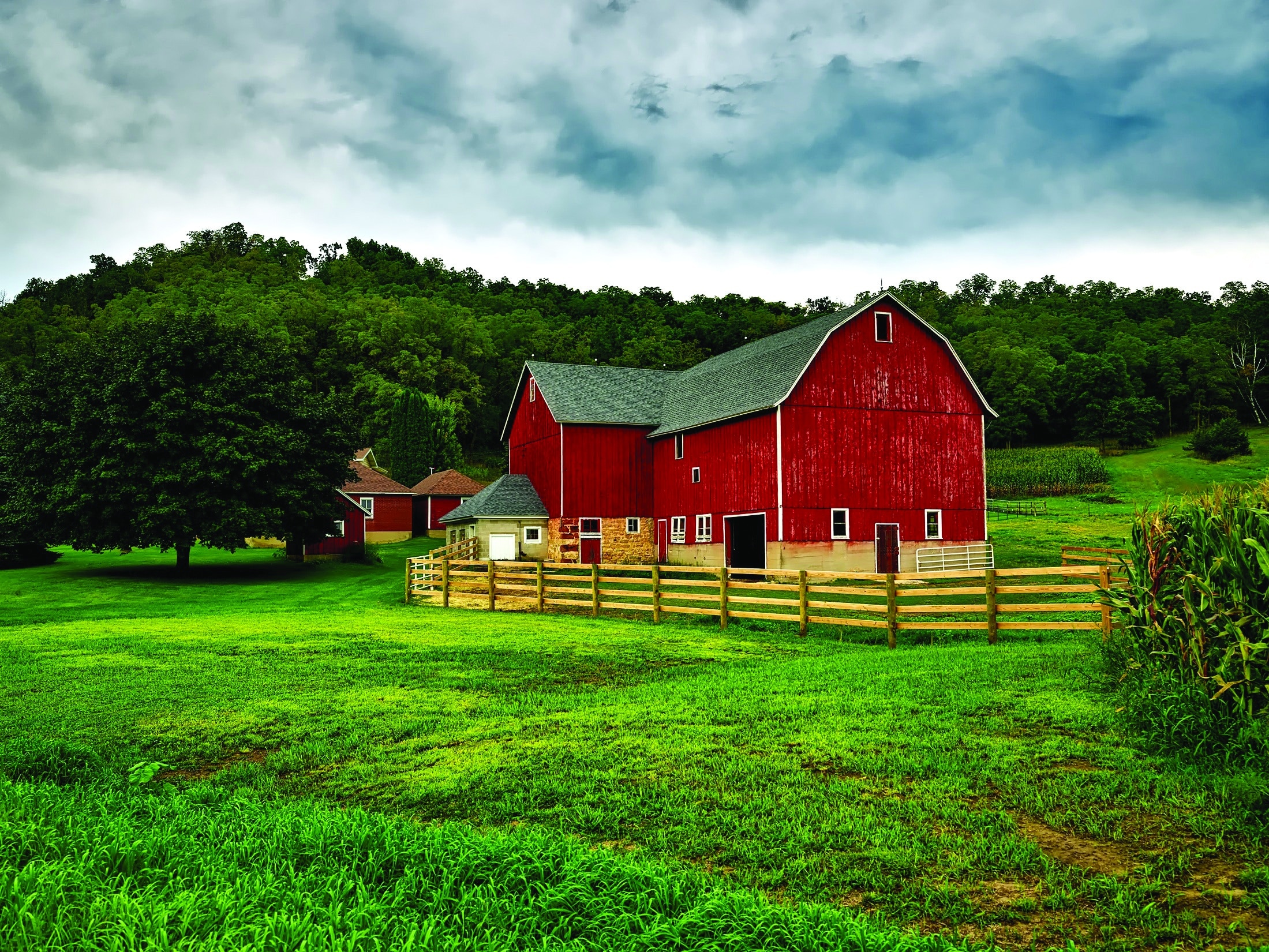 Protect your barn with a remote security sensor.